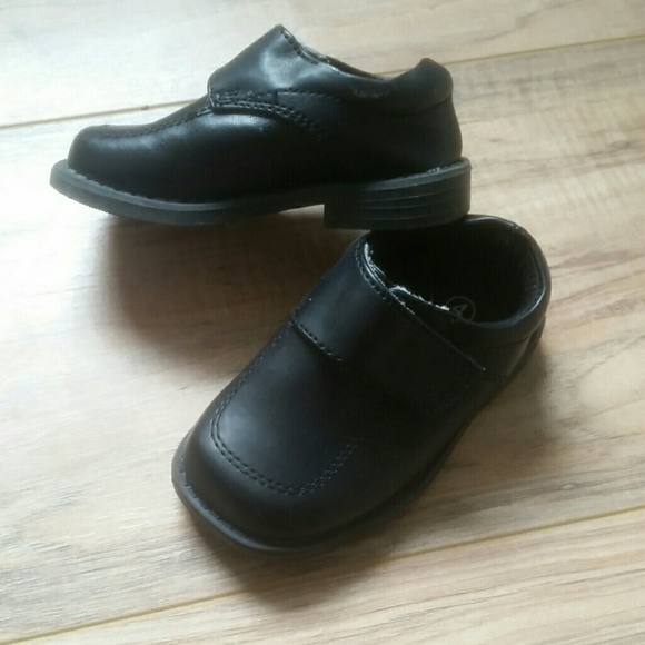 baby boy black dress shoes